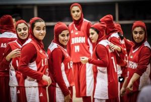قهرمانی دختران بسکتبال ایران در غرب آسیا