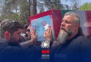 مراسم تشییع پیکر شهدای حملات اخیر تروریستی در بهشت زهرا