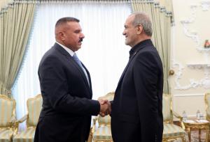  وزیر کشور عراق با رئیس‌جمهور دیدار کرد