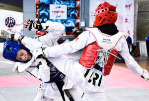 دختران تکواندو ایران در مرحله دوم انتخابی تیم ملی