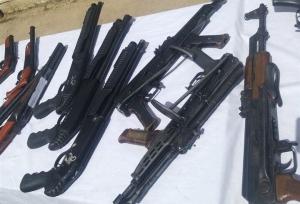 کشف سلاح و مهمات جنگی توسط مرزبانان دشت آزادگان و هویزه