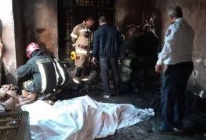 حریق مرگبار در روستای فرخد با یک کشته و یک مصدوم