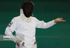 حذف زودهنگام دختر شمشیرباز ایران از جام جهانی گرجستان