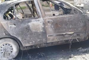 سرویس مدرسه ای در همدان دچار حریق شد؛ حادثه مصدومی نداشت