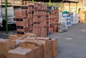 ۱۰۰ میلیارد مواد غذایی احتکاری و قاچاق در ساری کشف شد