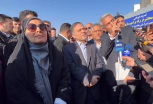 بازدید وزیر راه و شهرسازی از روند دوخطه کردن راه آهن زنجان-قزوین