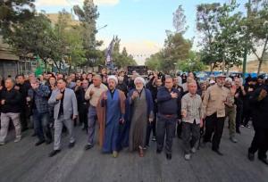 راهپیمایی جاماندگان اربعین در قوچان