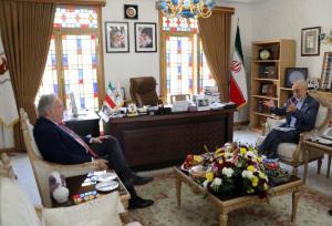 دیدار رئیس بنیاد ایرانشناسی با گزارشگر سازمان ملل