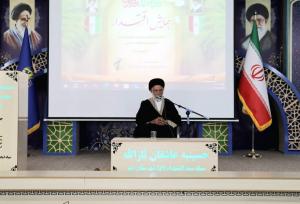 امام جمعه دیّر: تفکر بسیجی راه‌حل مشکلات کشور است