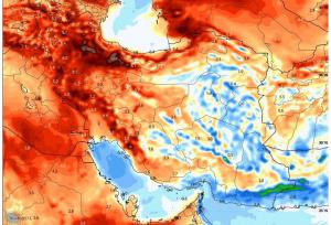 بارش‌های تابستانی متوقف می‌شود؛ گردوخاک و وزش باد شدید در ۱۵ استان