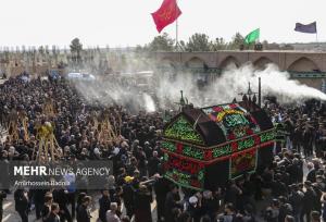آئین سنتی بیل زنی و علم گردانی در شهرستان خوسف
