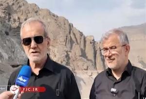 رئیس جمهور: همه در تلاشند آب طالقان به تهران و البرز برسد/ مردم صرفه جویی کنند
