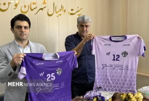 لباس تیم والیبال «وارنا» نماینده گیلان در لیگ دسته یک کشور رونمایی شد