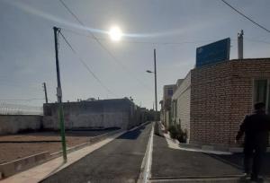 ۹۰ درصد معابر بیارجمند آسفالت شد