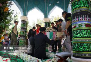 استقبال از شهدای گمنام در لشکر ۲۵ کربلا انجام می شود