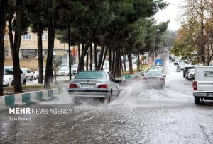 بارندگی‌های رگباری در غرب مازندران