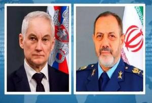 دیدار وزیران دفاع ایران و روسیه در مسکو