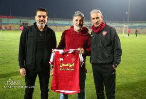 حضور مهدی شیری در بازی امشب پرسپولیس _ پاختاکور!