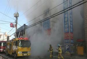 آتش‌سوزی در کارخانه‌ای در استان چونگچئونگ شمالی کره جنوبی