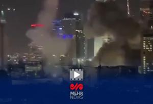 آغاز موج سوم حملات موشکی ایران به اسرائیل