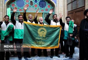 اجتماع بزرگ عزاداران رضوی در گلپایگان