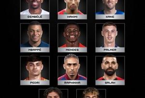 نامزدهای بهترین بازیکن سال فیفا بدون هالند و وینیسیوس