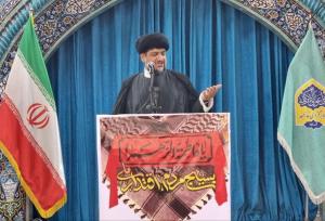 امام جمعه گناوه: بسیج قطب‌نمای امید در طوفان‌ها است