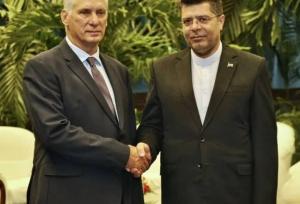 تسلیم استوارنامه سفیر جدید ایران در کوبا به رئیس جمهور این کشور
