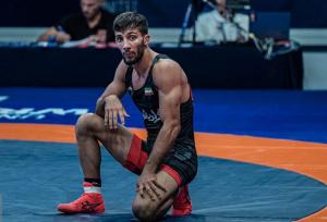 حرکت پهلوانانه قهرمان کشتی المپیک توکیو