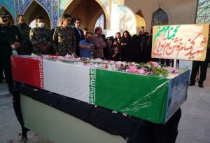 استقبال مردم بردسکن از پیکر مطهر شهید گمنام