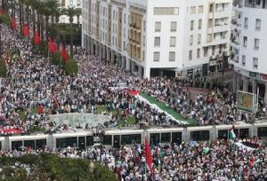 حقوقدانان مراکشی در همبستگی با غزه «اعتصاب غذا» کردند