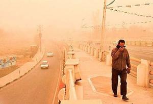 خیزش گرد و خاک در جنوب کرمان؛ مدارس جیرفت و عنبرآباد چهارشنبه تعطیل شد