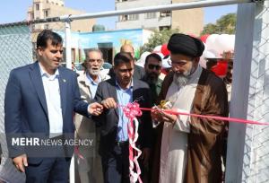 زمین چمن مصنوعی مدرسه آیت‌الله مشکینی پیشوا به بهره‌برداری رسید