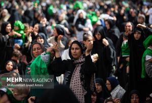 فریاد «یا حسین» کودکان ایران: طنین همبستگی با غزه در مصلی گلستان