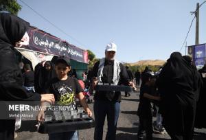 ۴۰ هزار نفر از مراسم جاماندگان اربعین در ایلام شرکت کردند