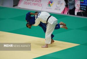 الله کریمی در جودو به مدال برنز دست یافت/ دومین مدال برای عاشقان ایران