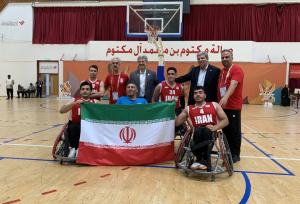 تیم بسکتبال با ویلچر سه نفره پسران قهرمان شد