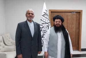دیدار سرپرست سفارت ایران در کابل با دادستان کل هیات حاکمه افغانستان