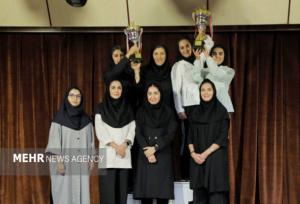 تیم نجات غریق بانوان البرز قهرمان کشور شد