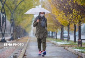 برف و باران، هوای گیلان را سرد می کند