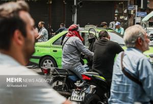 اعمال قانون ۹۵۰۰ موتورسیکلت به دلیل حمل بار نامتعارف