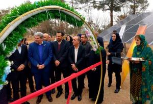۶۰۰ کیلووات نیروگاه خورشیدی ویژه معلولان در یزد افتتاح شد