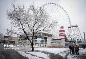 کاهش محسوس دما و بارش برف و باران در خراسان رضوی