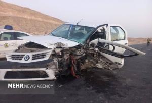 تصادف زنجیره‌ای در جاده سمنان به فیروزکوه؛ ۷ نفر مصدوم شدند