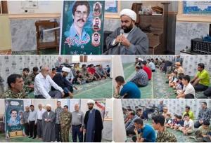 مراسم گرامیداشت هفته دفاع مقدس در سیراف برگزار شد
