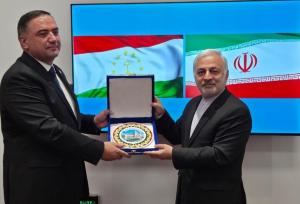 دیدار معاون مجلس وزارت خارجه با معاون رئیس مجلس تاجیکستان