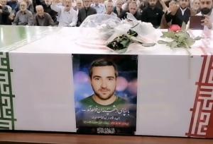 مراسم تشییع شهید اقتدار ابوالقاسم مهری در اسلامشهر