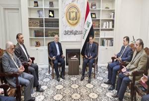 دیدار رئیس دانشگاه عالی دفاع ملی با مشاور امنیت ملی عراق