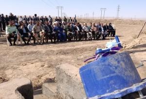 افتتاح چند طرح در روستای «کندکلی» سرخس