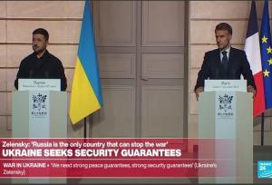 ماکرون: اروپا باید در مذاکرات امنیتی اوکراین مشارکت داشته باشد